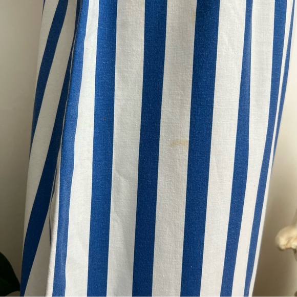 Vintage 90s Bold Striped Summer Midi Skirt - Picture 3 of 8